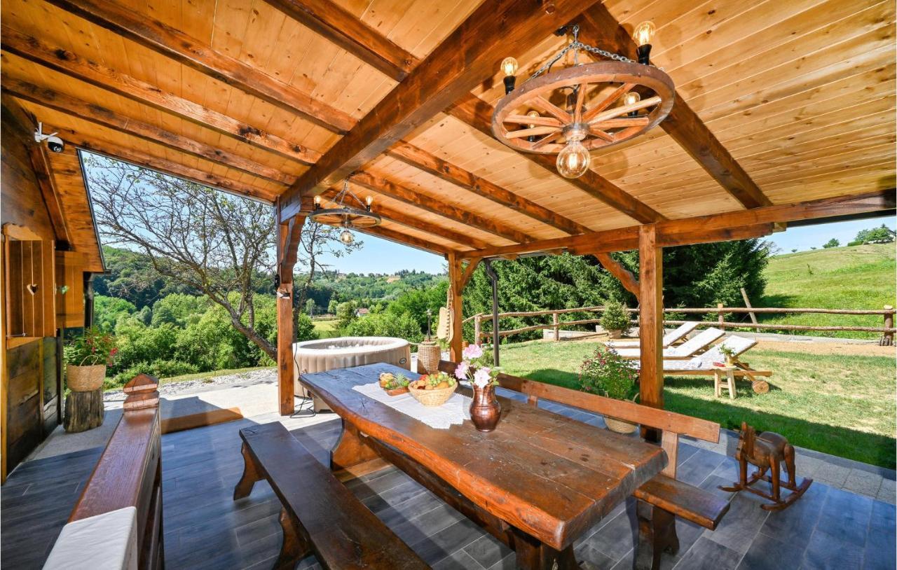 Pet Friendly Home In Varazdin Breg With Jacuzzi Exterior foto